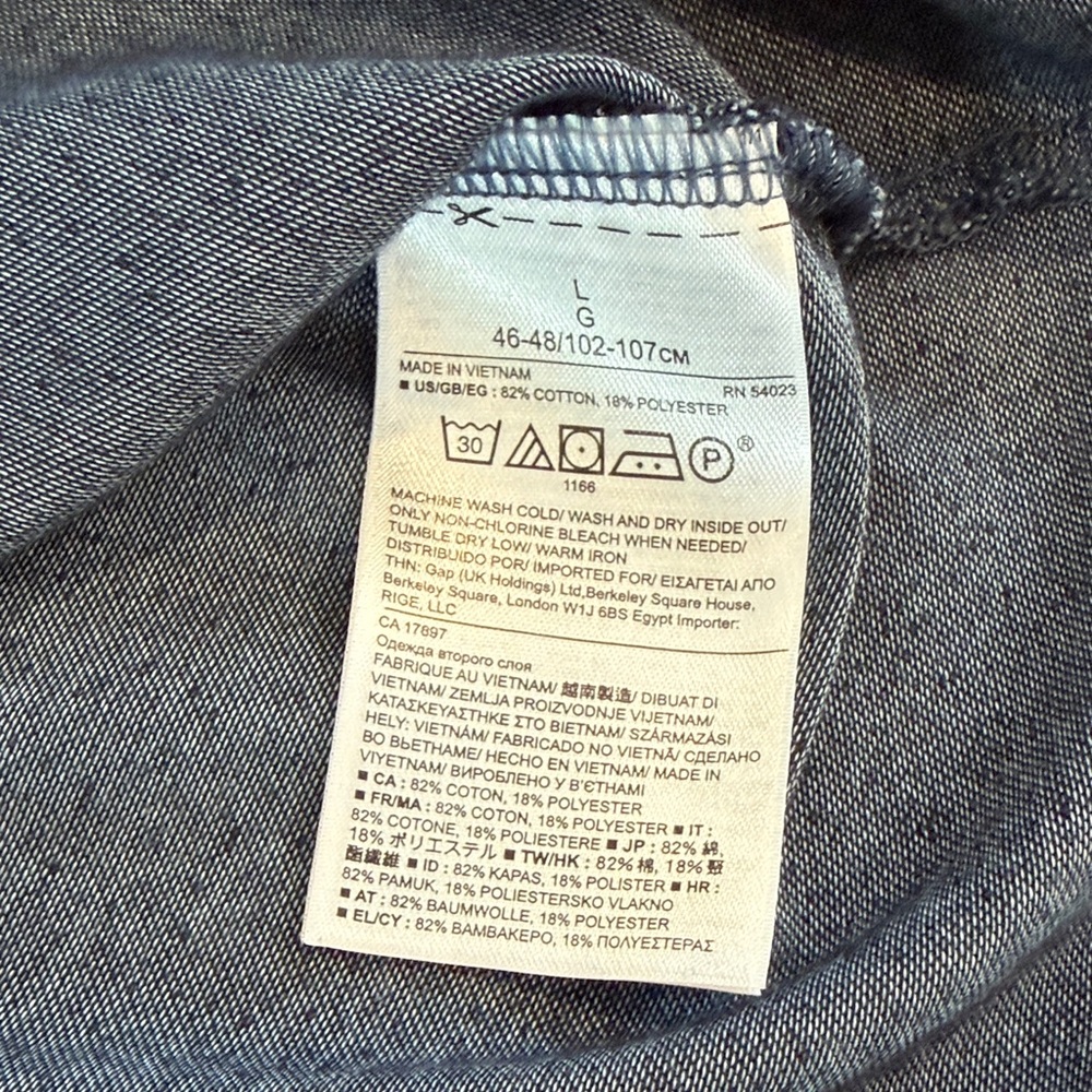 Banana Republic Blue Casual Shirt - Picture 4 of 5